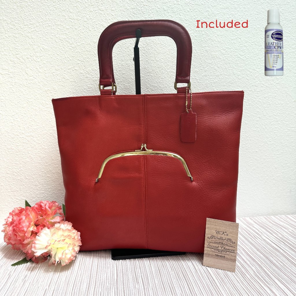 Rare Vintage Coach Bonnie Cashin Skinny Tote 9450 Precreed 1974 - Excellent Cond